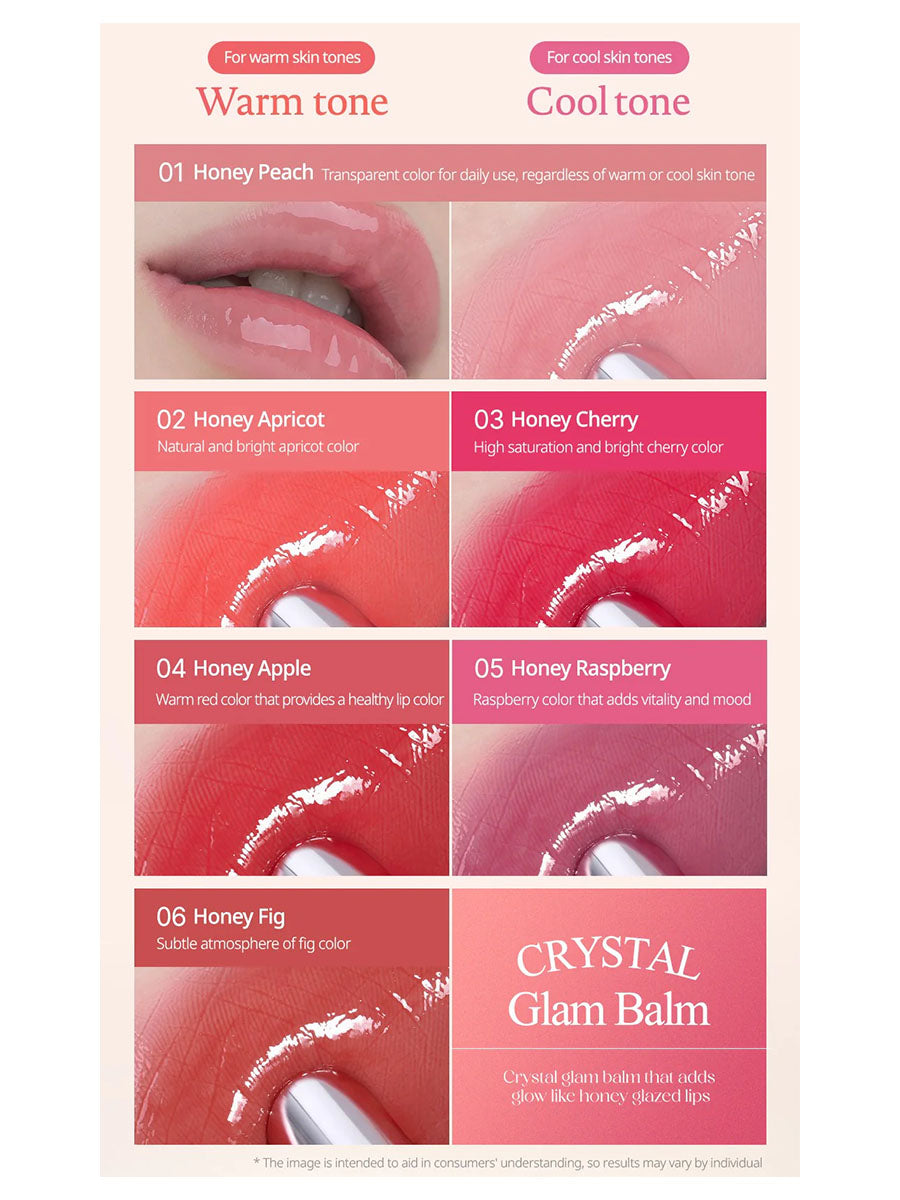 CLIO Crystal Glam Balm - 5Color