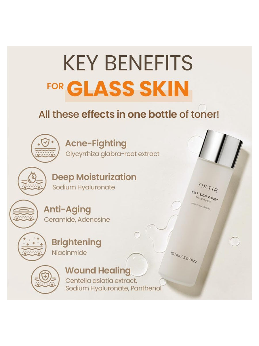 [TIRTIR] Milk Skin Toner (150ml/5.07fl.oz)
