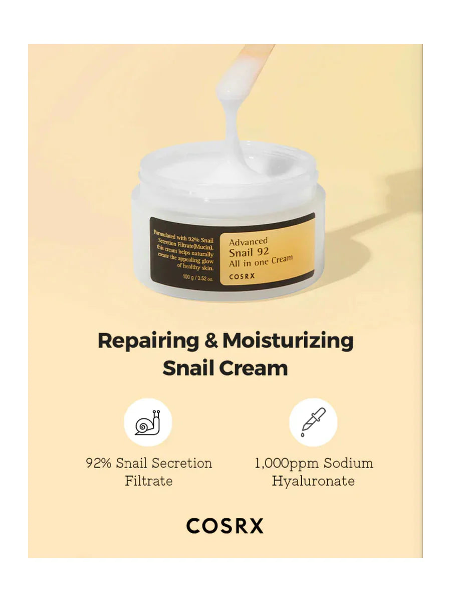 [COSRX] Advanced Snail 92 All in one Cream (100g/3.52fl.oz)