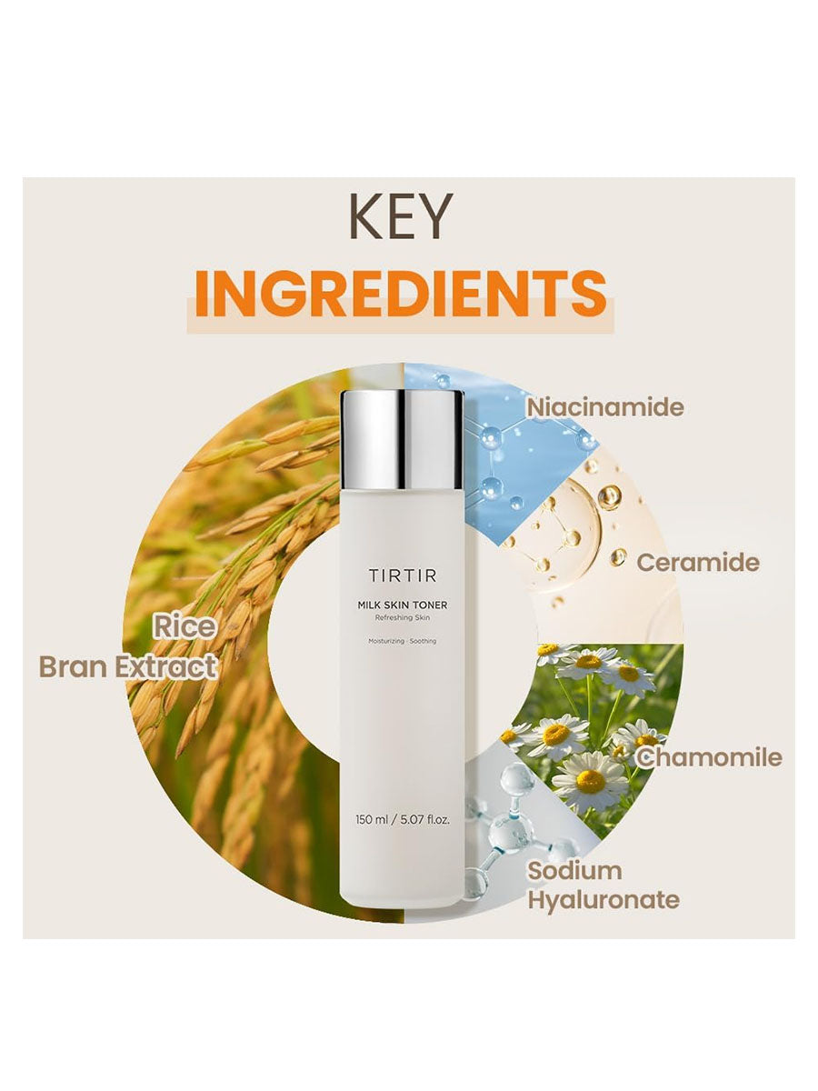 [TIRTIR] Milk Skin Toner (150ml/5.07fl.oz)