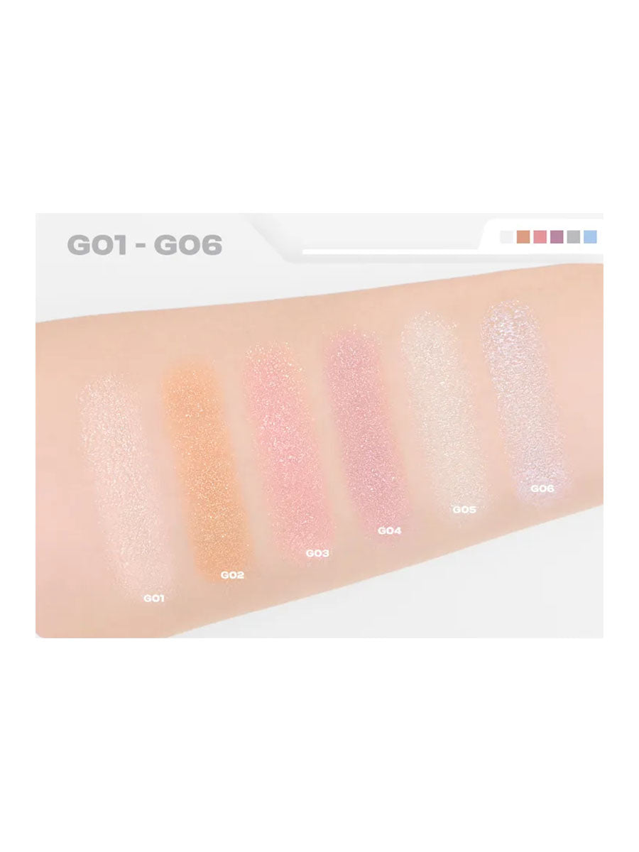 [rom&nd] Slide In Single Glitter - 6 Colors