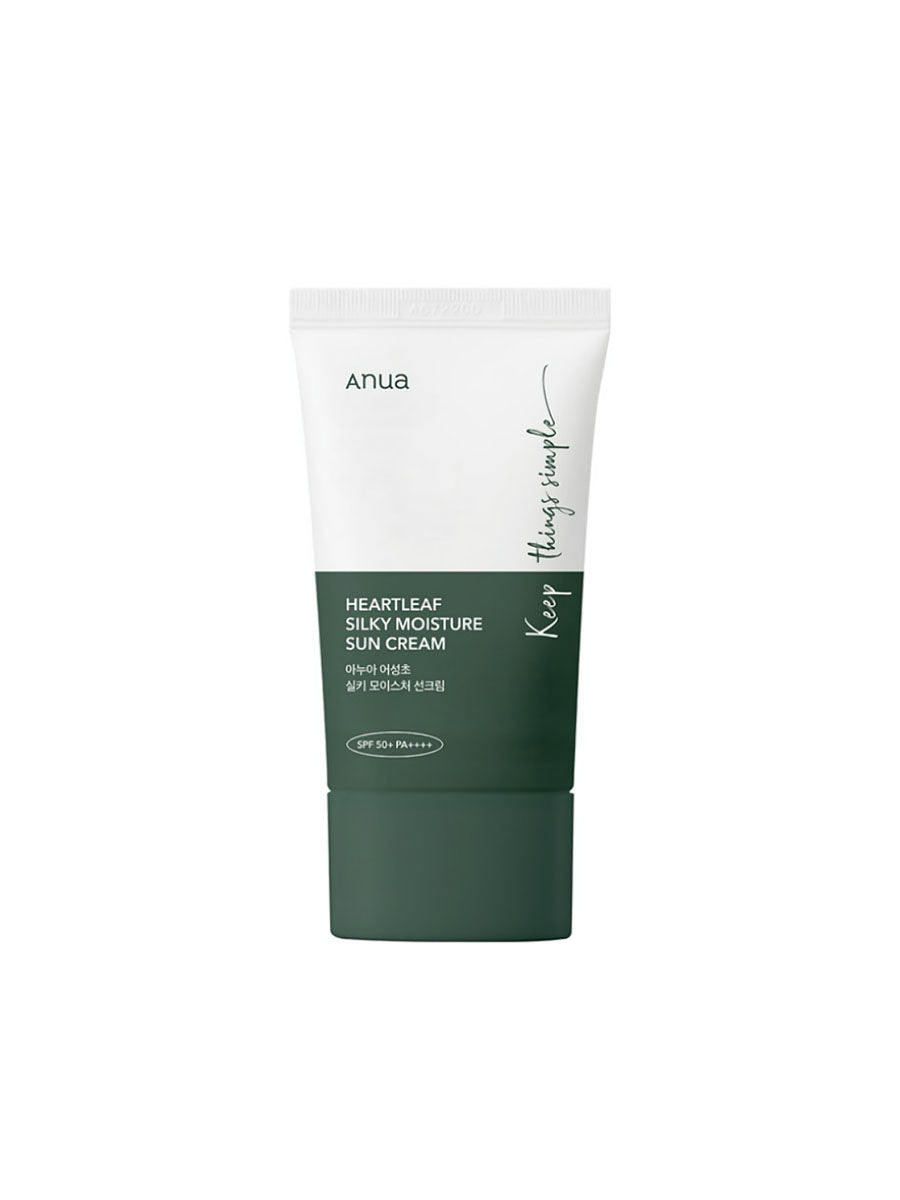 Anua Heartleaf Silky Moisture Sun Cream 50Ml SPF 50+ PA++++