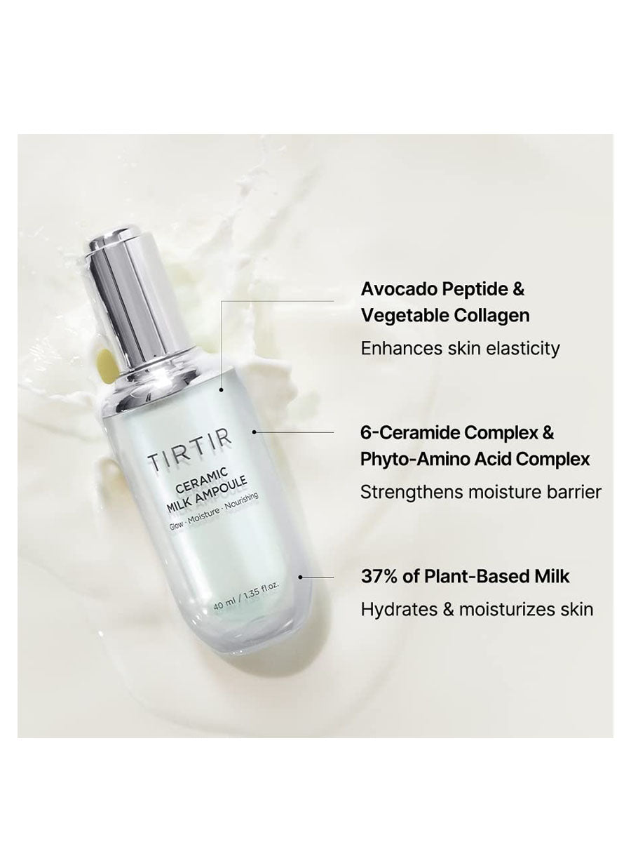 [TIRTIR] Ceramic Milk Ampoule (40ml/1.35fl.oz)