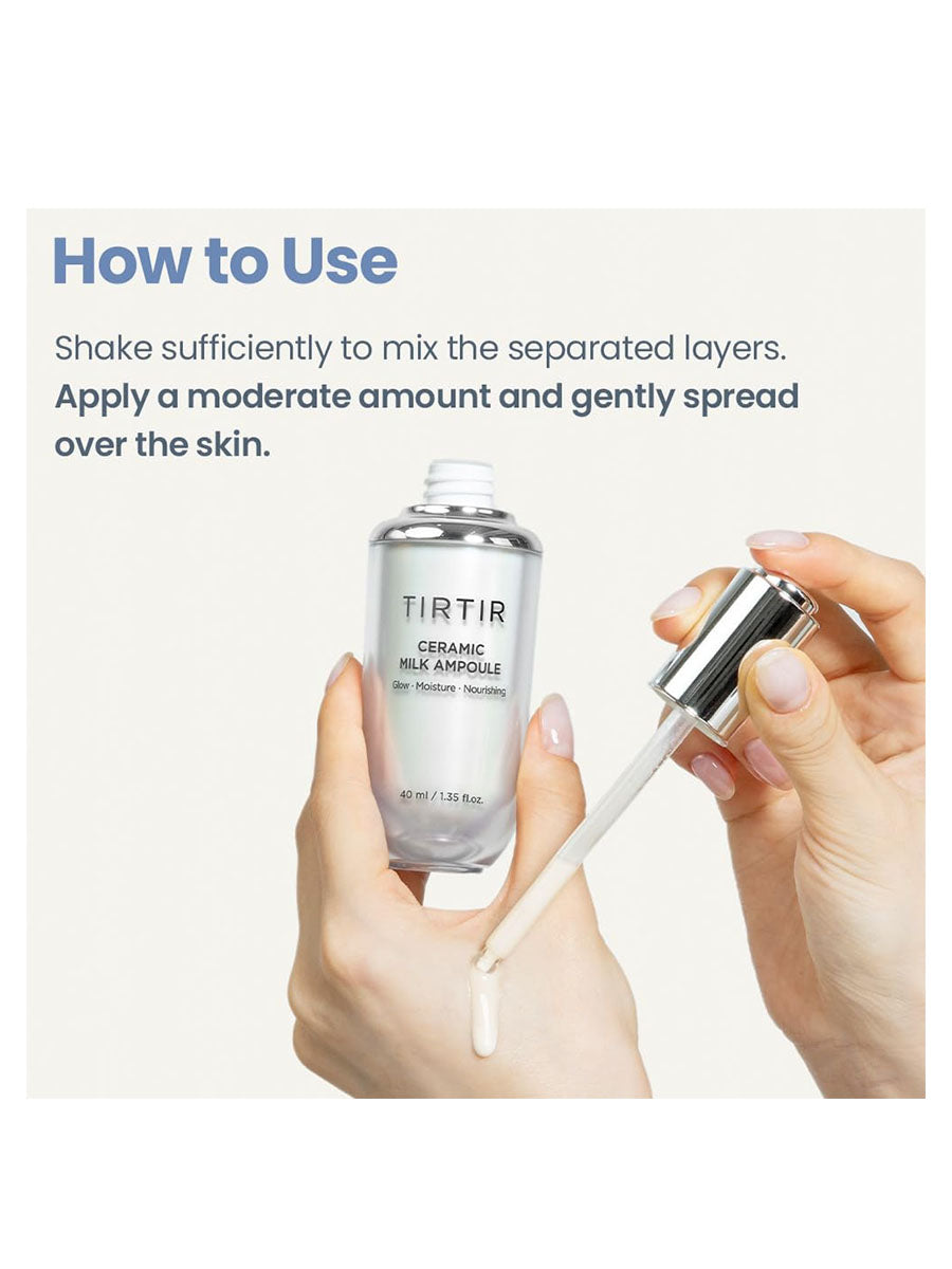 [TIRTIR] Ceramic Milk Ampoule (40ml/1.35fl.oz)