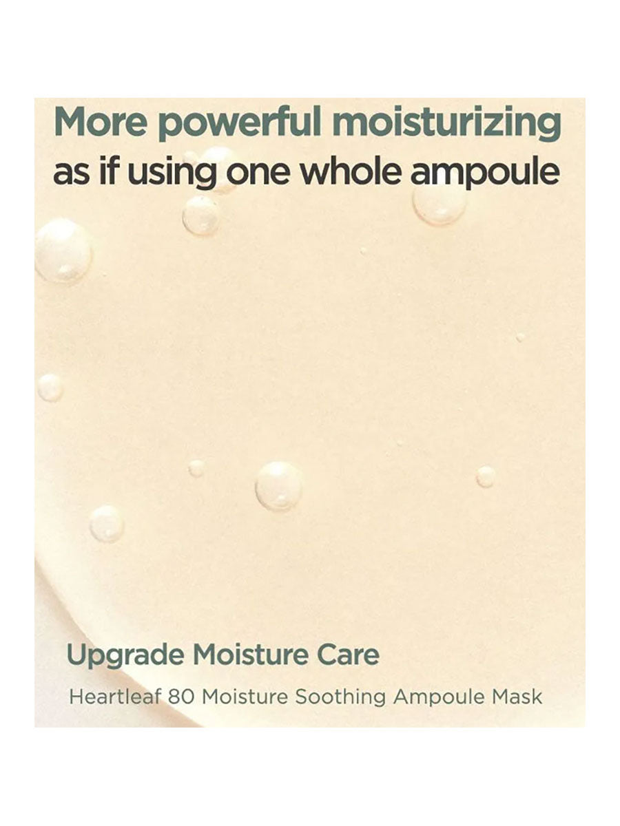[Anua] Heartleaf 80 Moisture Soothing Ampoule Sheet Mask
