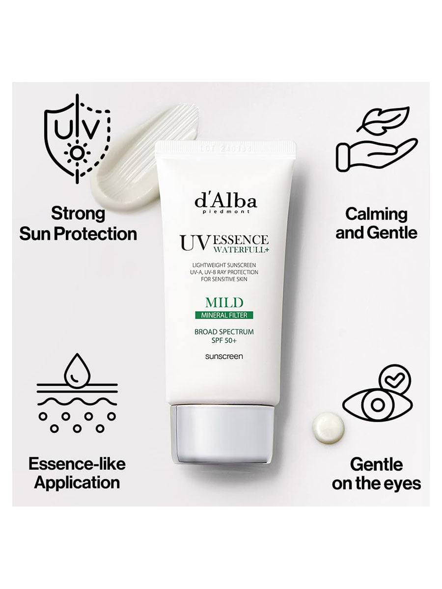 [d'Alba] Waterfull Mild Sun Cream (50Ml/1.69fl.oz)