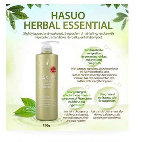 HASUO Herbal Essential Shampoo 750Ml