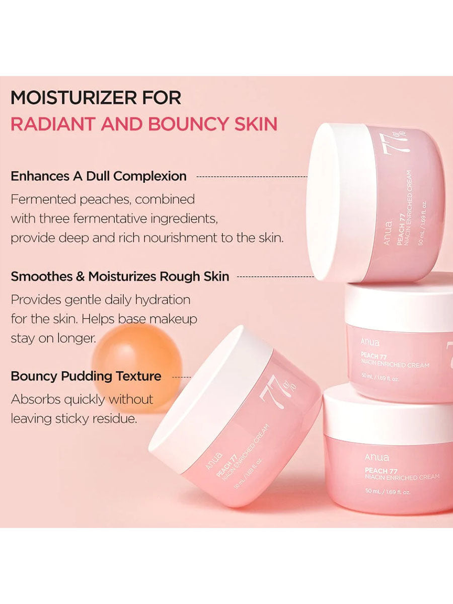 [Anua] Peach 77 Niacin Enriched Cream (50ml/1.69fl.oz)