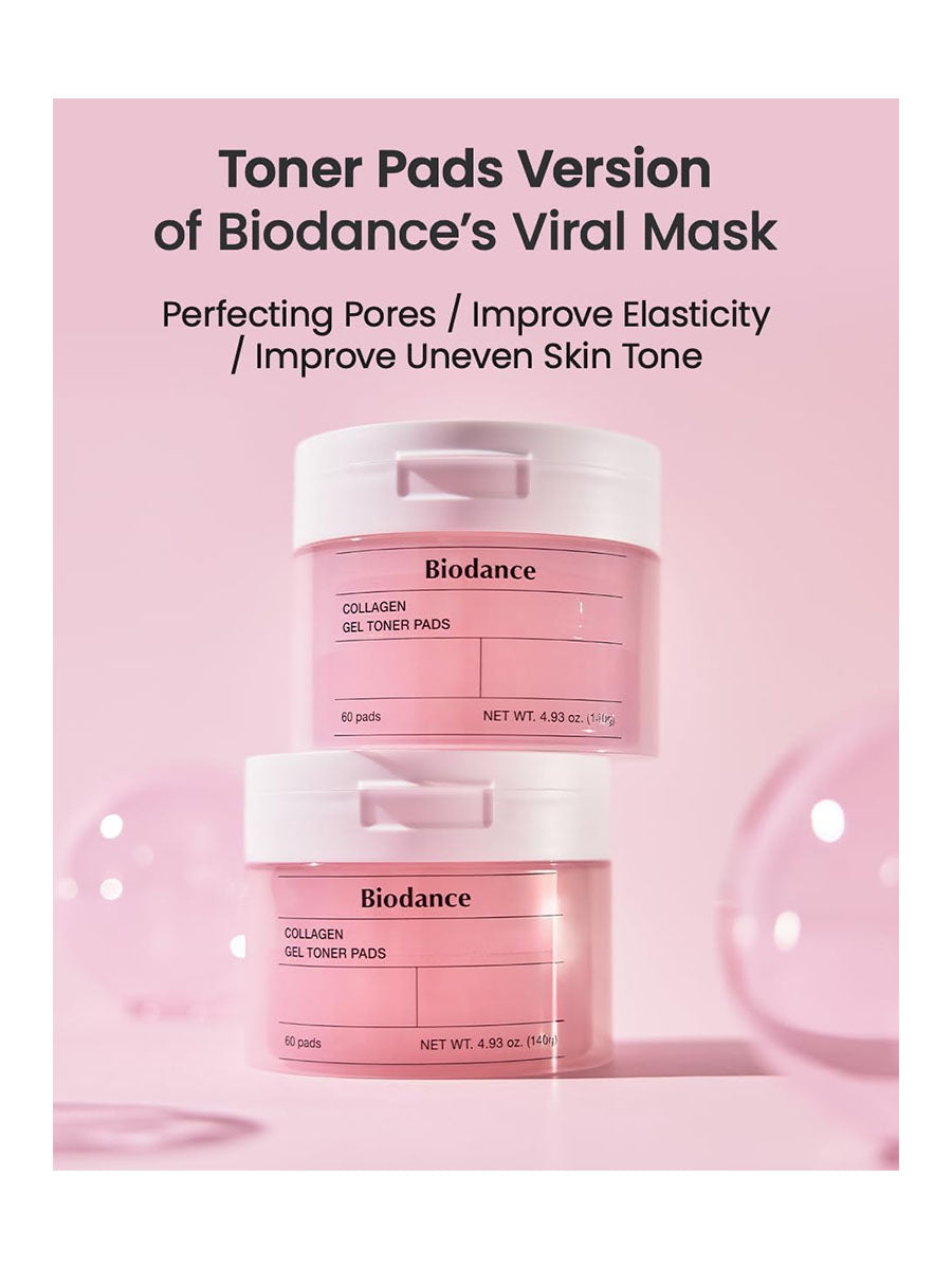 [Biodance] Collagen Gel Toner Pads (60Pads)