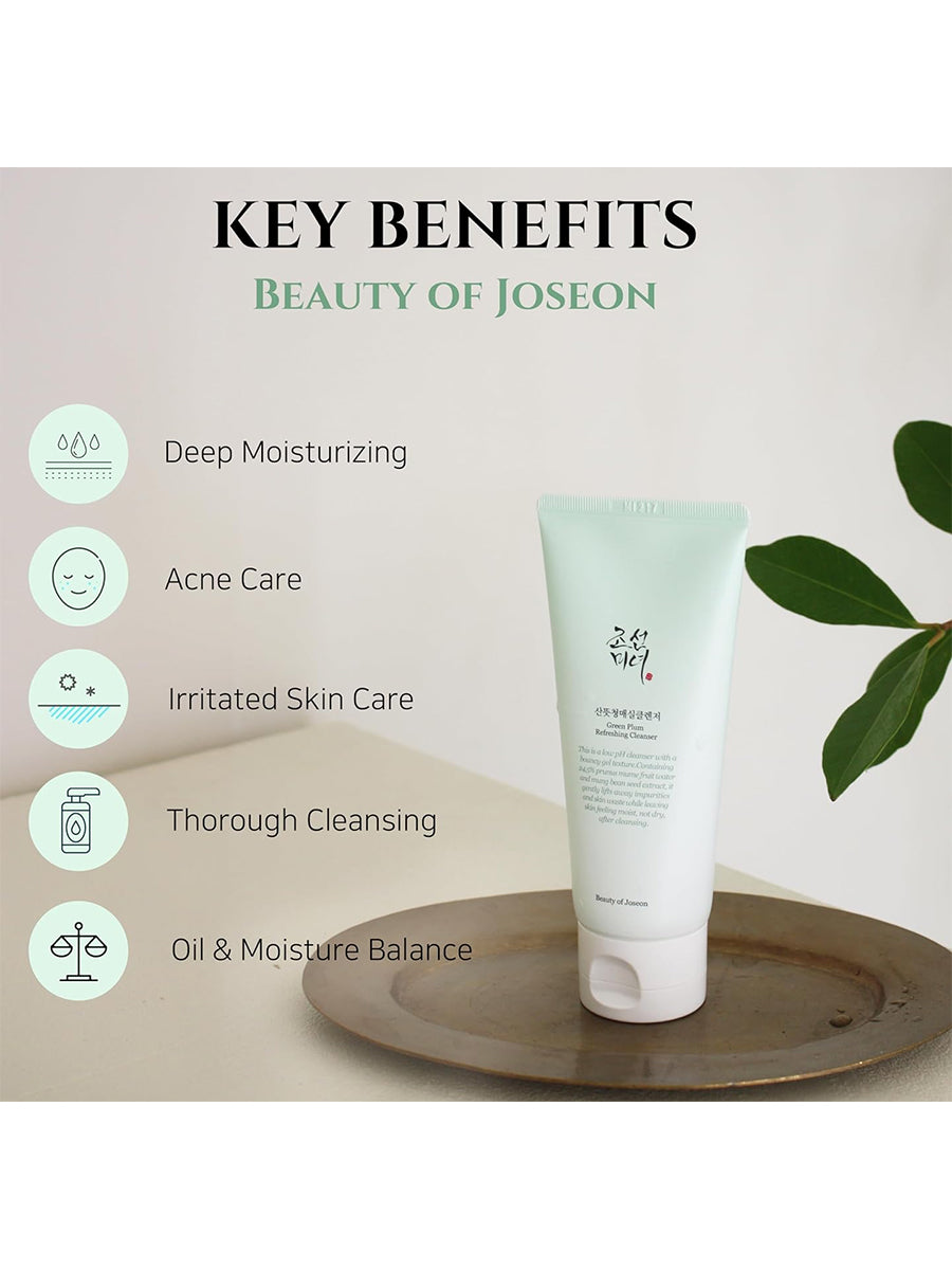 [Beauty of Joseon] Green Plum Refreshing Cleanser (100ml/3.38fl.oz)