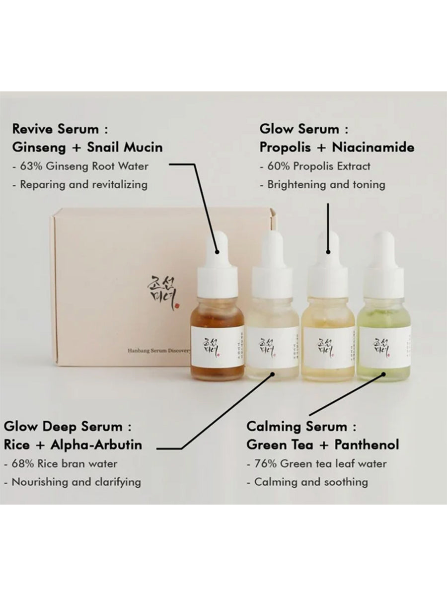 [Beauty of Joseon] Hanbang Serum Discovery Kit (10mL/0.33fl.oz x 4ea)