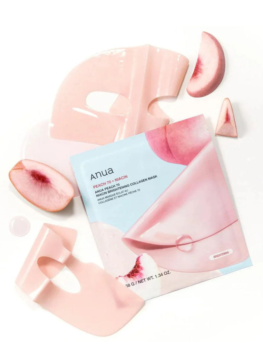 [ANUA] Peach 70 Niacin Brightening Collagen Mask