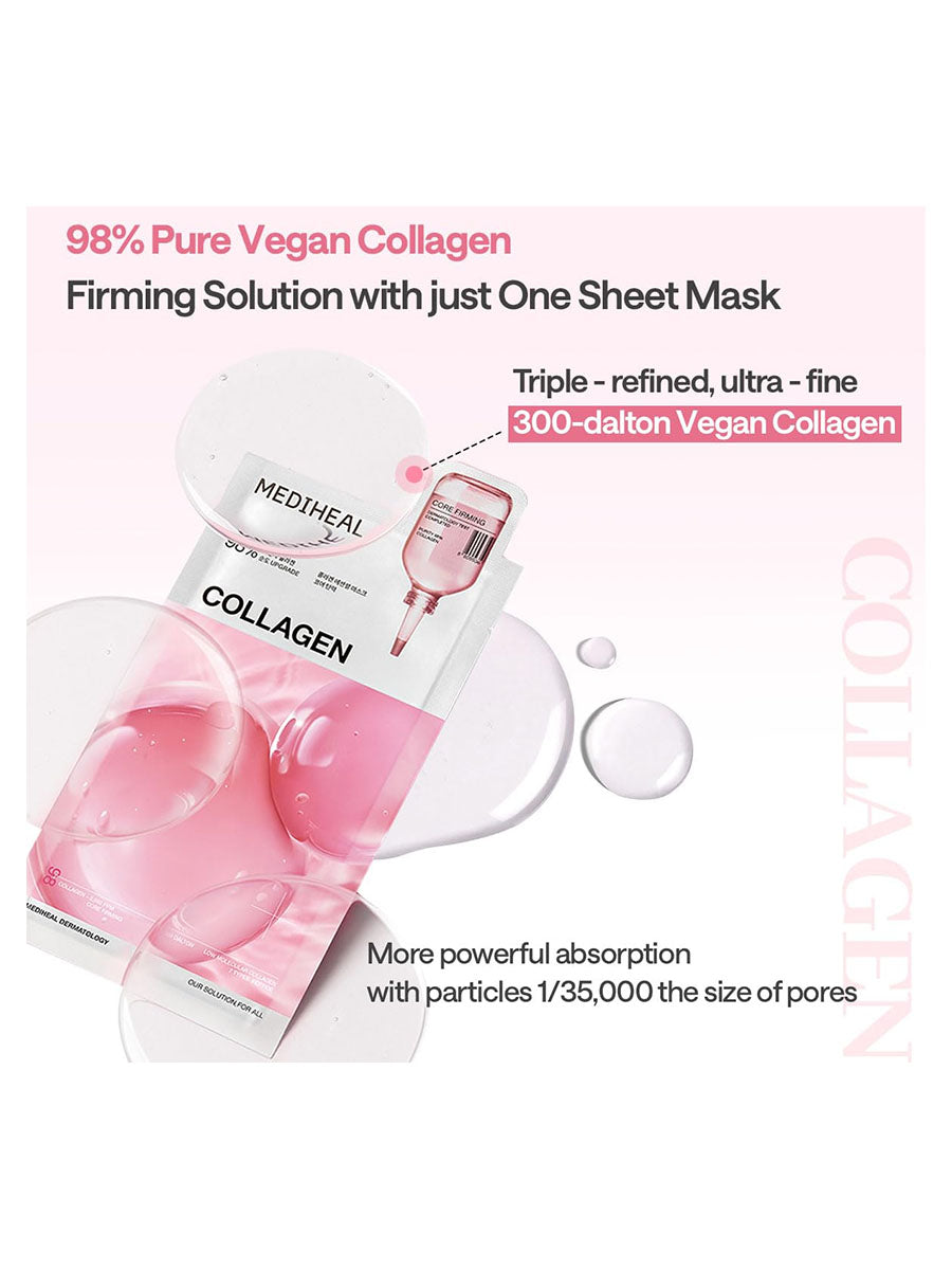 [Mediheal]Collagen Essential Mask 1pcs , 1Box (10Pcs)