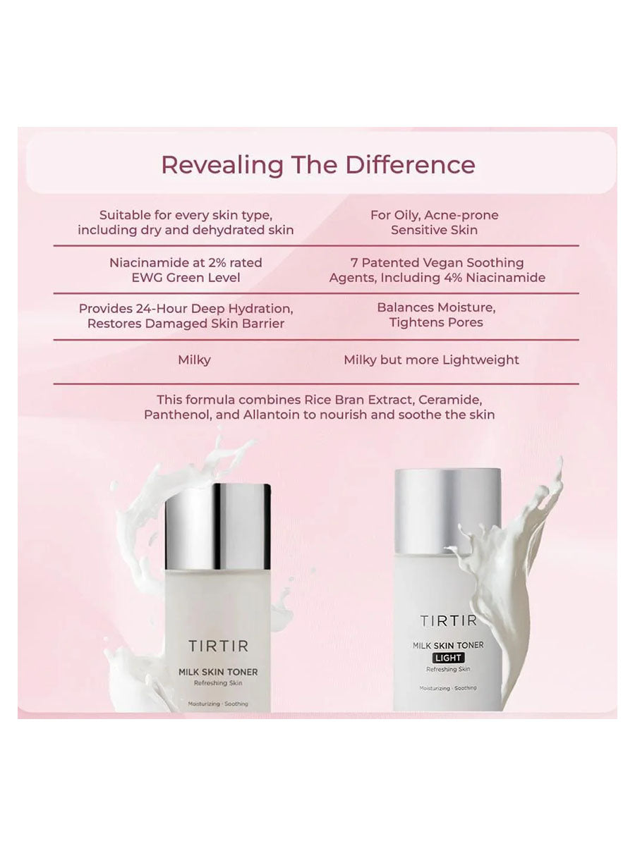 [TIRTIR] Milk Skin Rice Toner Light (150ml.5.7fl.oz)