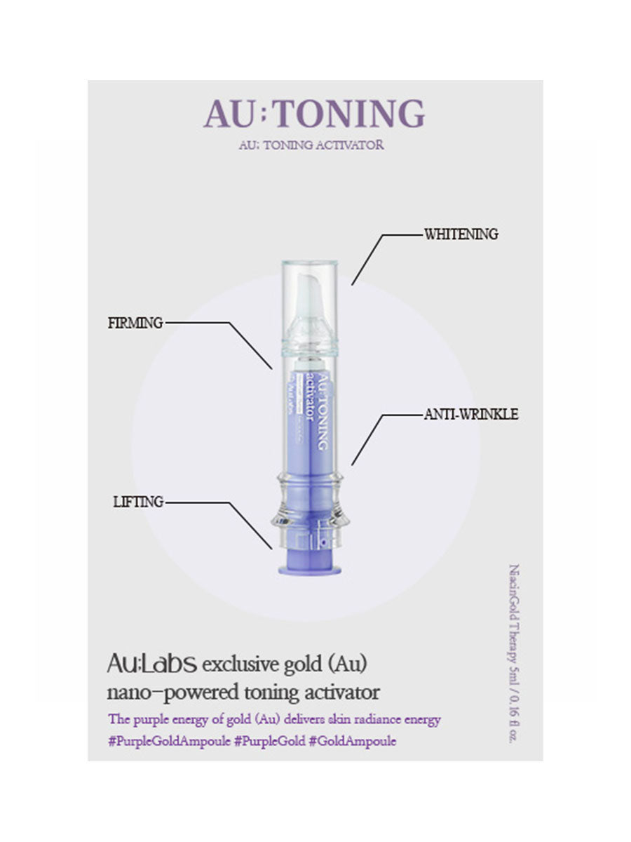 [Au Labs] Toning Activator (5Ml/0.16fl.oz X 3Ea)