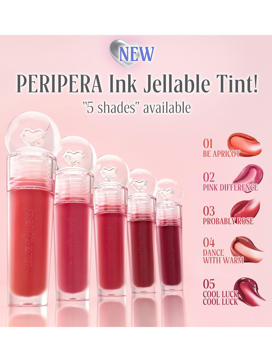 [peripera] Ink Jellable Tint (3.7g/0.1fl.oz)- 5Colors
