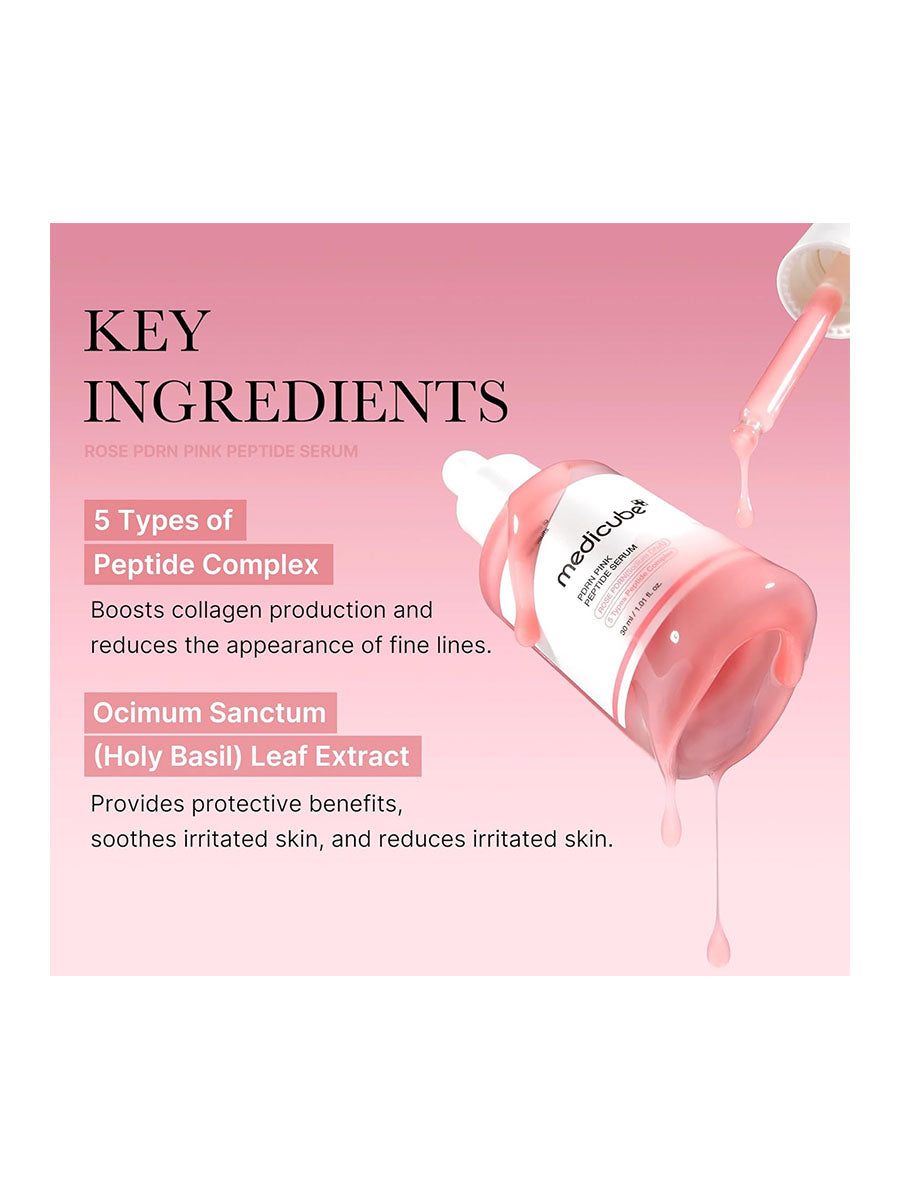 [medicube] PDRN Pink Peptide Serum (30ml/1.01fl.oz)