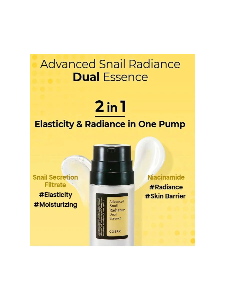 [COSRX] Advanced Snail Radiance Dual Essence (80Ml/2.70fl.oz)