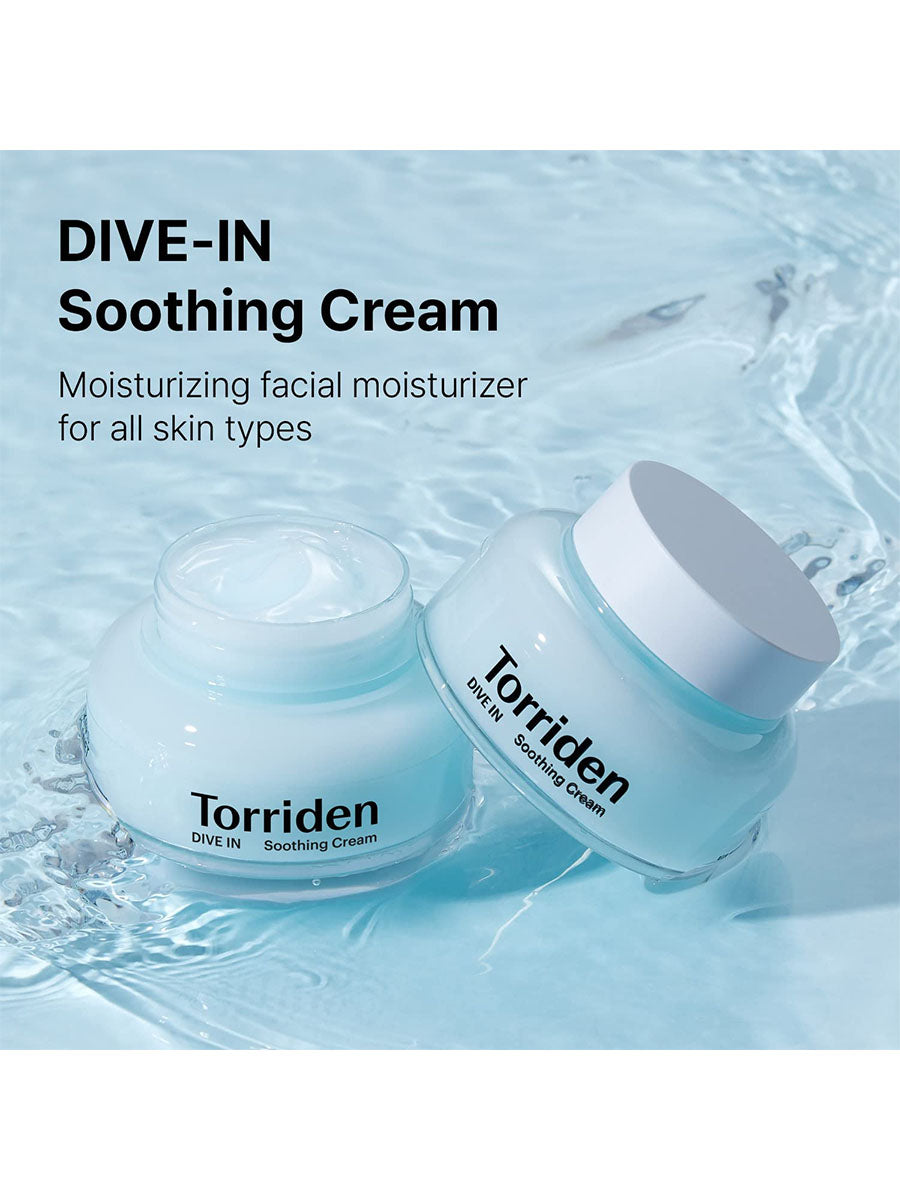 Torriden DIVE-IN Hyaluronic Acid Soothing Cream 3.38 fl oz